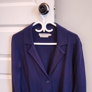 Women's Classic Purple Blue Blazer